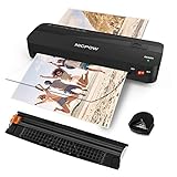 No Bubbles Corner Rounder for Home School Office 10 Photo Frame Easy to Use 2 Min Fast Heat-up Laminator 5 in 1 400mm/min Thermal Cold A4 Laminating Machine with 30 Pouches Paper Cutter 
