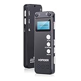 COCONISE 3072Kbps HD Dictaphone Voice 64GB Digital Voice Recorder New In 2022