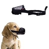 Medium,Large and X-Large Dogs,Stop Biting,Barking and Chewing L MEKUULA Dog Muzzle,Breathable Rubber Basket Muzzles for Small Adjustable and Breathable Design,Best for Aggressive Dogs 
