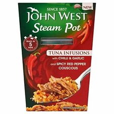 John West Steam Pot Tuna with Chilli & Garlic & Couscous (150g)