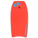 Osprey Body Board with Leash HDPE Slick and Crescent Tail Multiple Designs XPE Boogie Board for Adults Children Kids 