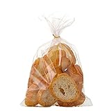 100 count Belinlen Bread Loaf Bags With Free Twist Ties 100 Pack 