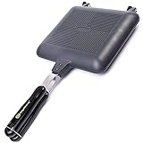Breakfast and More Ideal for Fishing Cooks Toasties Camping Sandwich Toaster Grill 