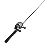 Zebco 33 Spincast Reel and Fishing Rod Combo, 6-Foot 2-Piece Fiberglass Rod