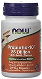 Now Foods Probiotic-10 Capsules, 30-Count