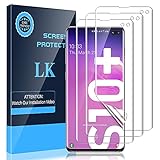 Premium Ultra Thin Tempered Glass for Samsung Galaxy S10 Plus Scratch Resistance NBKASE Screen Protector for Galaxy S10 Plus 4 Pack 