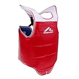 TurnerMax Synthetic Leather Chest Guard Body Armour Rib Karate Protector MMA 