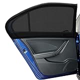 Auto Sun UV Rays Blocker Visor Protector Heatshield QSMX Windshield Sun Shade Foldable Car Front Window Sunshade for Most Sedans SUV Universal Fit 