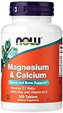 Magnesium and Calcium 100 Tablets