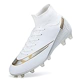Topoption Football Shoes Men Trainers Boys Junior Rugby Outdoor Sneakers Wear-Resistence Soccer Shoes Unisex Boots 