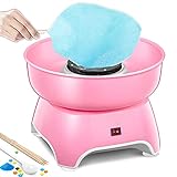 Lickleys Blue Electric Candy Floss Cotton Candy Machine With 6 Flavoured Sugars 