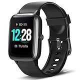 LETSCOM Smart Watch Health & Fitness Trackers, IP68 Waterproof Smartwatch with Heart Rate