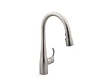 KOHLER 597-VS Simplice Kitchen Faucet, One Size, Vibrant Stainless