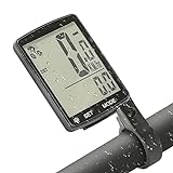 Wireless & Waterproof Cycling Computer with LCD Backlight Automatic Wake-up DYNWAVE Multifunctional Bike Computer Bicycle Speedometer and Odometer 