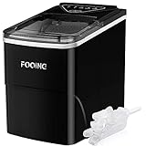 Make 12kg Ice in 24 Hrs Multigot Ice Maker Machine Countertop Ice Cube Maker Ready in 7 Mins Portable Counter Top Ice Machine with Scoop and Removable Basket Red 