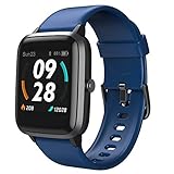 LETSCOM Smart Watch, GPS Running Watch Fitness Trackers with Heart Rate Monitor Step